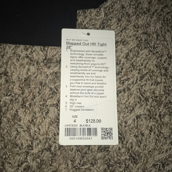 Lululemon mapped out hr tight 28 - Picture 4 of 4
